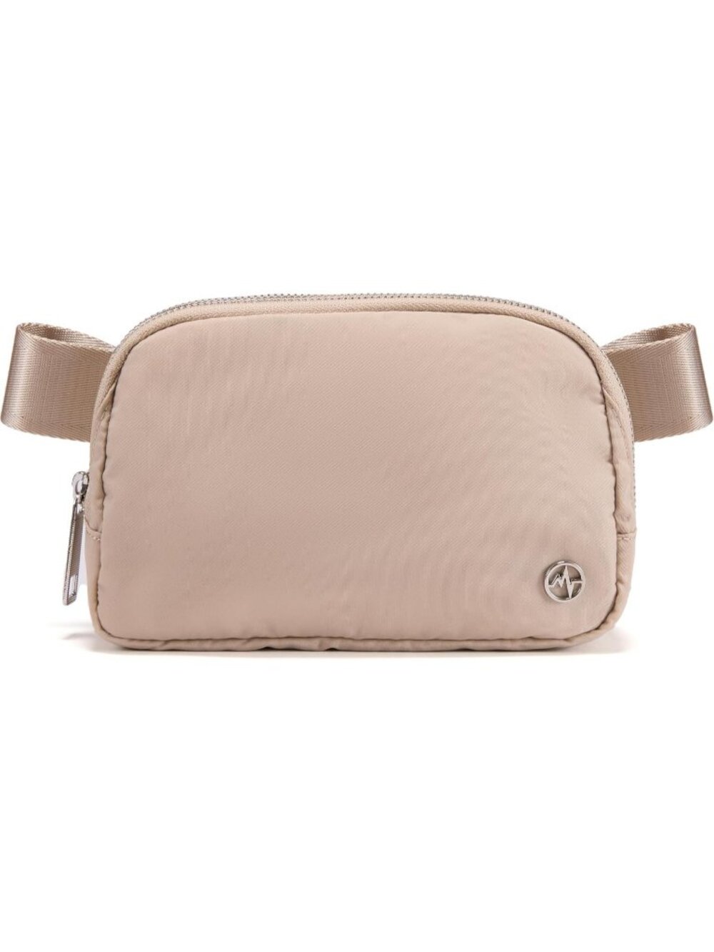 Women's Raw Linen 1L Fanny Pack Belt Bag Crossbody Adjustable Strap For Travel